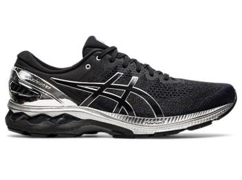 Asics Herr Löparskor GEl-KAYANO 27 PLATINUM Svarta/Silver